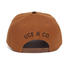 Load image into Gallery viewer, CUSTOM UCE CAP-BROWN/WHITE/RED
