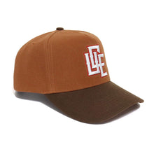 Load image into Gallery viewer, CUSTOM UCE CAP-BROWN/WHITE/RED
