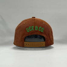 Load image into Gallery viewer, NEW UCE CORDUROY CAP-BROWN/GREEN
