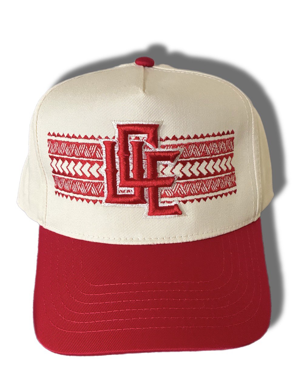 TRIBAL UCE RED TWO-TONE CAP