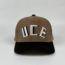 Load image into Gallery viewer, NEW UCE CORDUROY CAP-BROWN/BLACK
