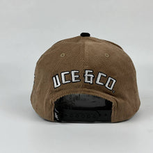 Load image into Gallery viewer, NEW UCE CORDUROY CAP-BROWN/BLACK
