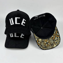 Load image into Gallery viewer, NEW UCE CORDUROY CAP-BLACK/WHITE
