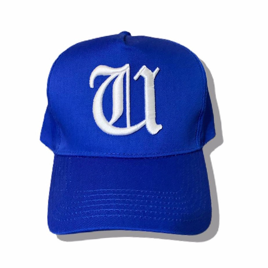 OLD ENGLISH U CAP - ROYAL/WHITE